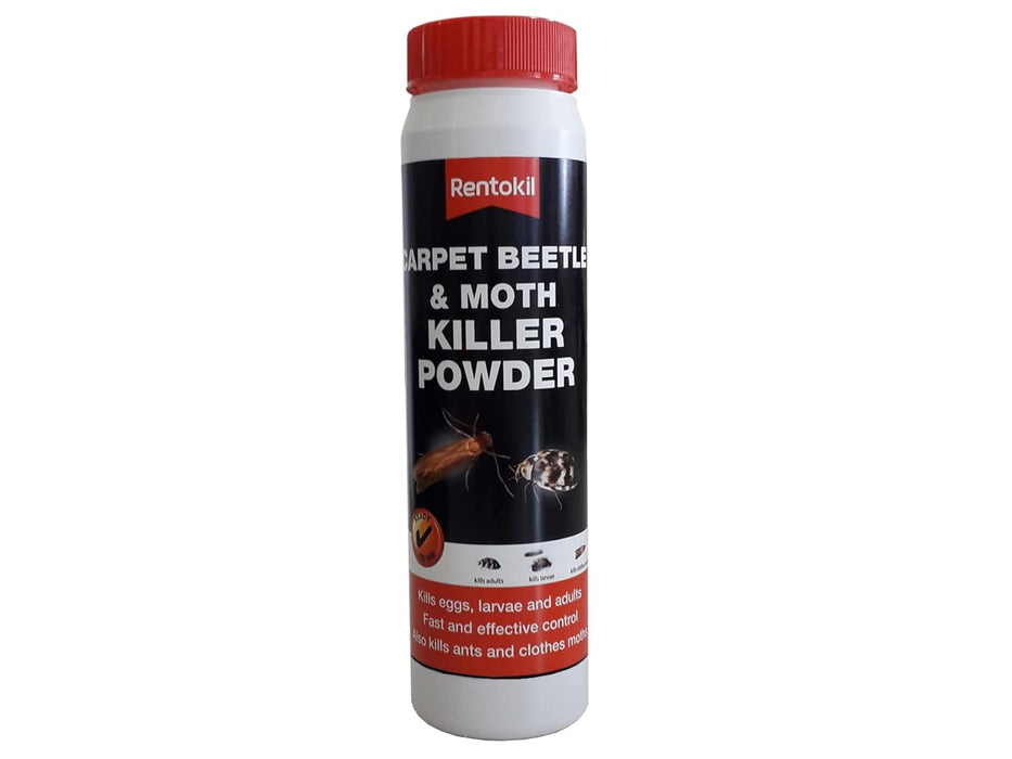 Rentokil carpet moth / beetle killer 150g