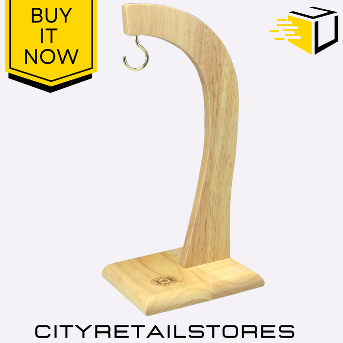 Banana Tree Stand Rubberwood Apollo Natural Wood Holder 29.5cm Durable