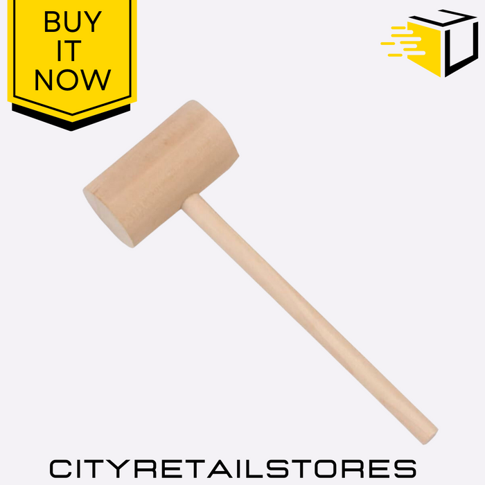 Meat Mallet Tenderizer Apollo Beech Wood Dual Sided Durable Kitchen Tool Meat