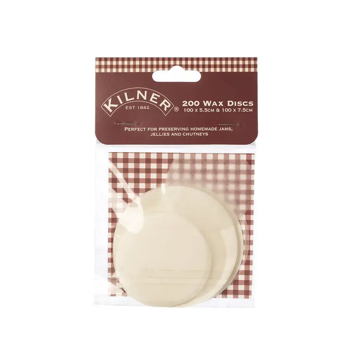 Kilner Wax Sealing Discs for Homemade Jam Marmalade Jelly Chutney Preserve - Kilner