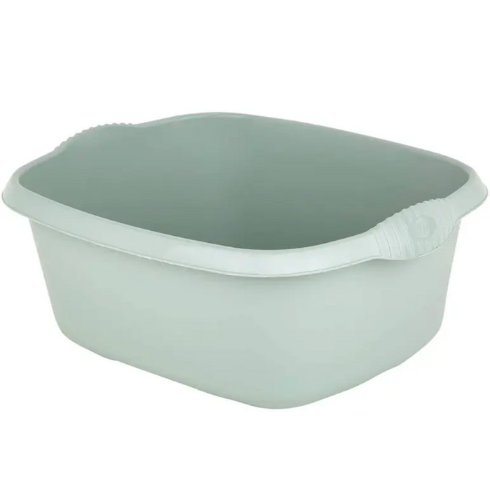 Wham Casa 39cm Rectangular Bowl Silver Sage Durable Plastic Multi-Purpose Washing