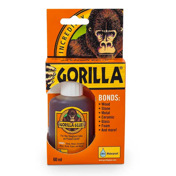 Gorilla Glue 60ml Multi Purpose Wood Stone Metal Ceramic Glass - Gorilla