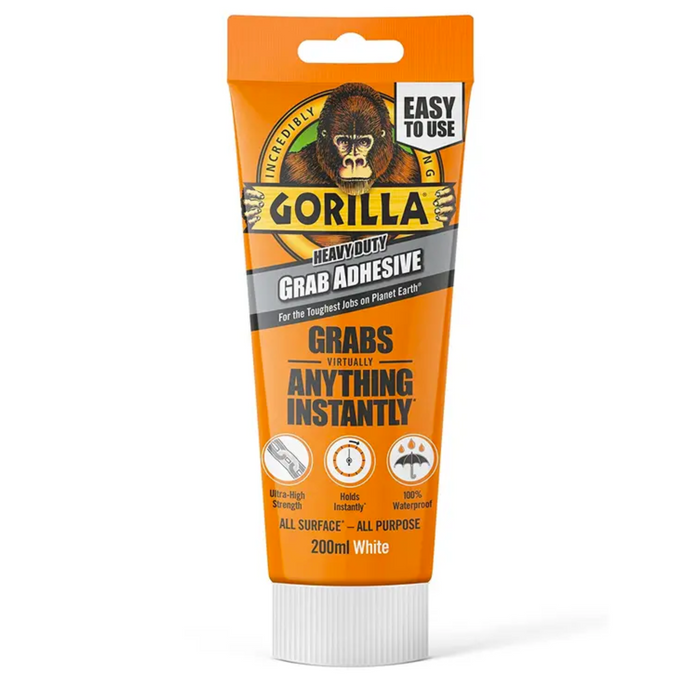 Gorilla Heavy Duty Grab Adhesive Glue 200ml