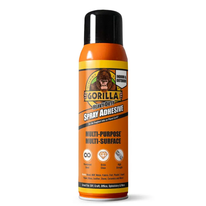 Gorilla Heavy Duty Multi Purpose Adhesive Spray 400ml