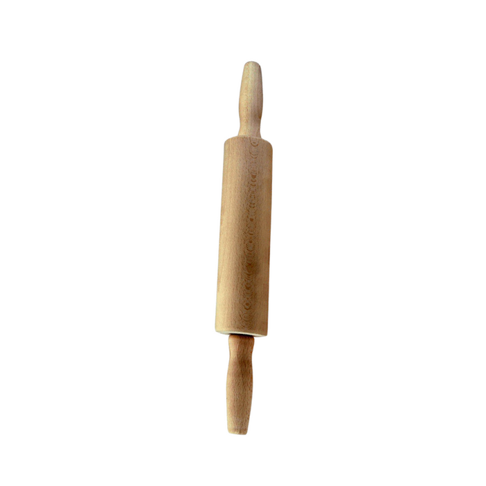 Apollo Wooden Rolling Pin Revolving Mini Smooth, Easy Rolling for Baking