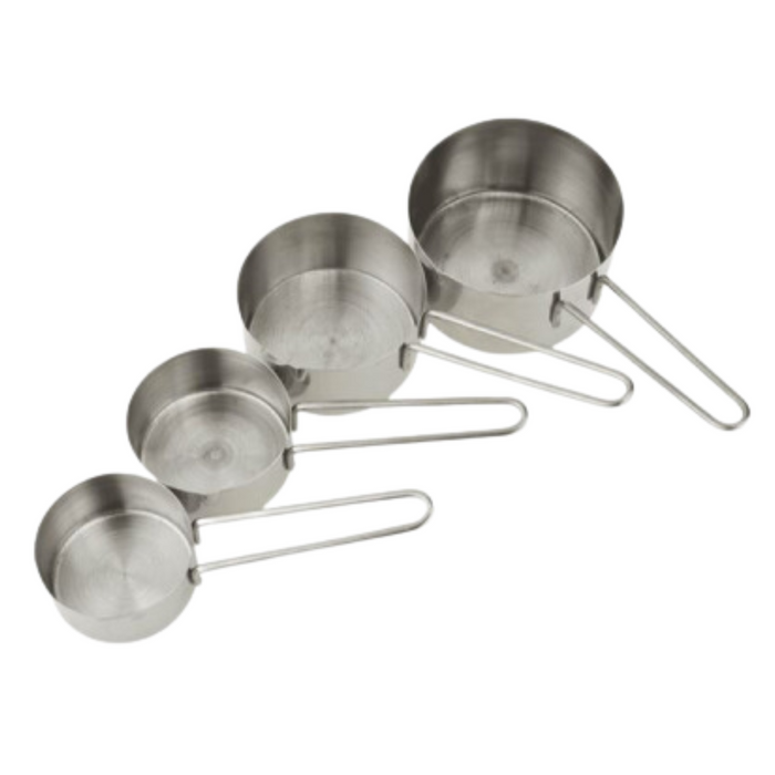 Apollo Stainless Steel Measuring Cups Durable Kitchen Measuring Tools Set of 4