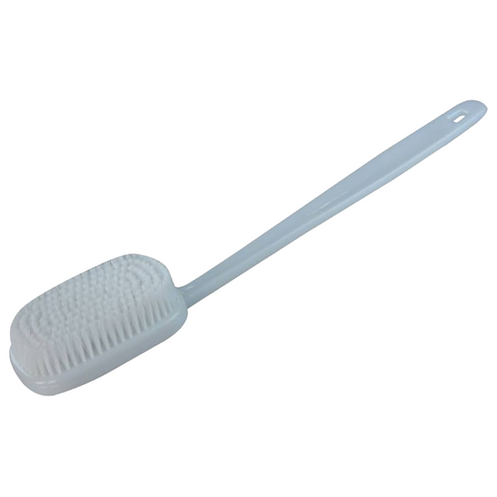 Apollo Bath Brush Plastic Long Handle Body Scrubber Exfoliating Brush Shower