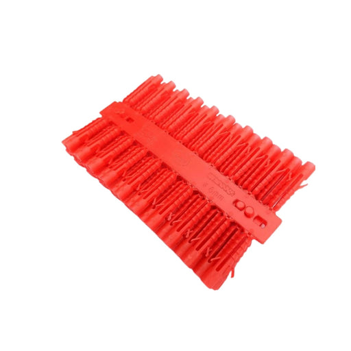 100 x 6mm Wall Plug Screw Fixing Heavy Duty Expansion Raw Plug Rawl Brick Stone -