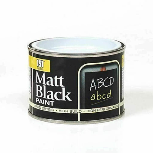 151 Coatings Matt Black 180ml Water Proof - 151 Adhesives