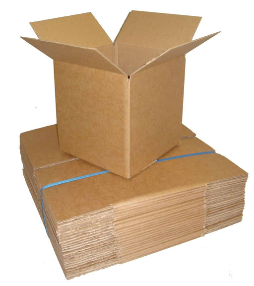 10 pack 3x3x3 Cardboard Box Single Wall Packing Carton Storage Removal Mailing Post Box