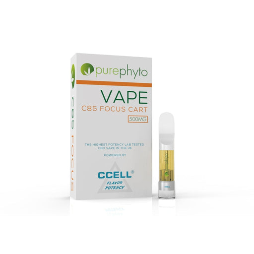 C85 CBD Vape Cart (Focus 500mg)- PurePhyto