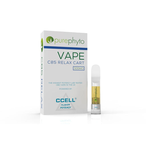 C85 CBD Vape Cart (Relax 500mg)- PurePhyto