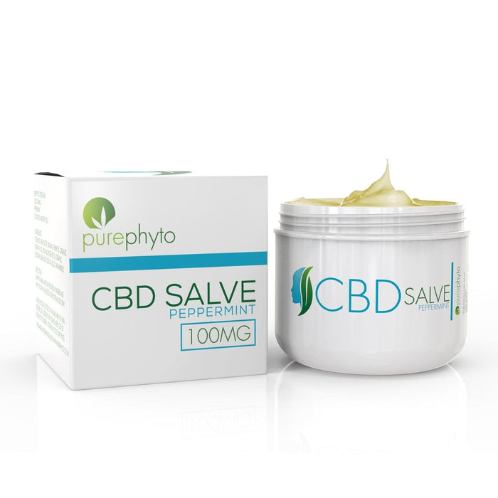 CBD Salve Peppermint (100mg)- PurePhyto