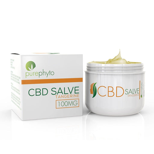 CBD Salve Tangerine (100mg) - PurePhyto