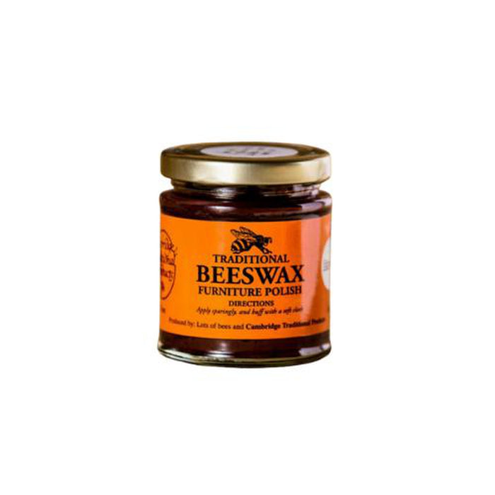 Cambridge Traditional Beeswax Wooden Furniture Polish Cream Brown / Dark 142g - Cambridge Traditional Beeswax