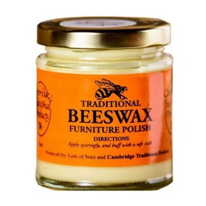 Cambridge Traditional Beeswax Wooden Furniture Polish Cream Neutral 142g - Cambridge Traditional Beeswax