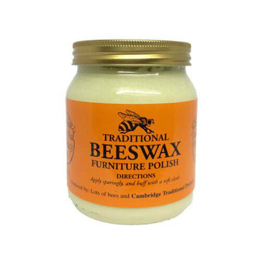 Cambridge Traditional Beeswax Wooden Furniture Polish Cream Neutral 283g - Cambridge Traditional Beeswax