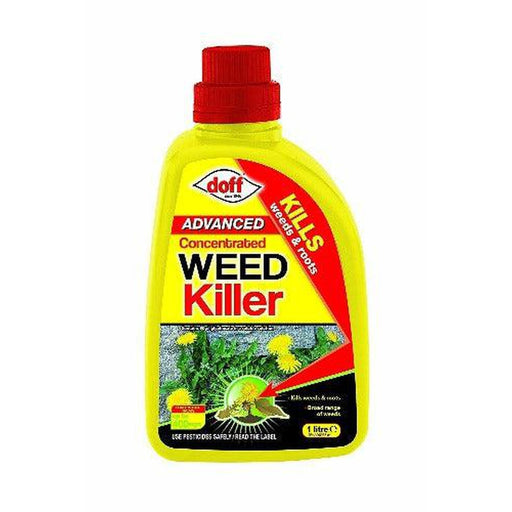 Doff Glyphosate Weed Killer Concentrate, Multi-Colour, 1 Litre- Doff