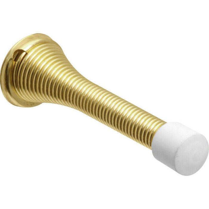 Gold Door Spring Stopper Prevents Doors Banging Damaging Home Office - Citystores