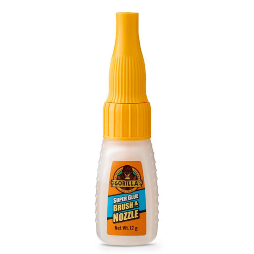 Gorilla Super Glue Brush & Nozzle 12g - Gorilla Glue