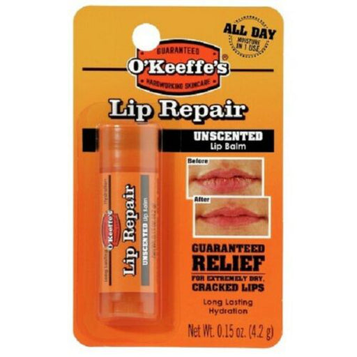 O'Keeffe's Lip Repair Stick 4.2g Lip Balm Unscented - O'Keeffe's