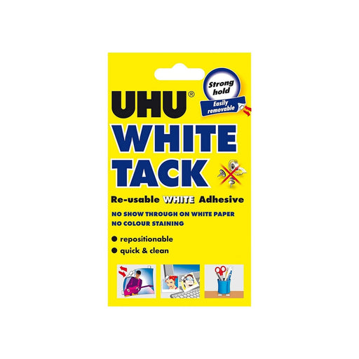 UHU White Tack Handy Re-usable Adhesive - UHU