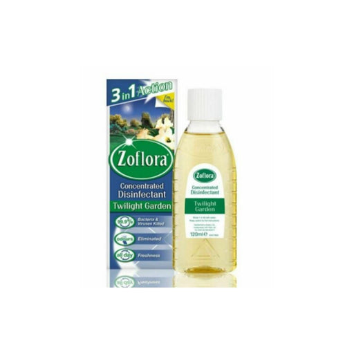 Zoflora 3 in 1 Action Concentrated Disinfectant 120ml Twilight Garden - Zoflora