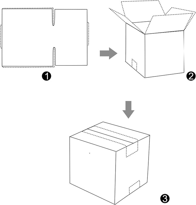 25 pack 5x5x5 Cardboard Box Single Wall Packing Carton Storage Removal Mailing Post Box