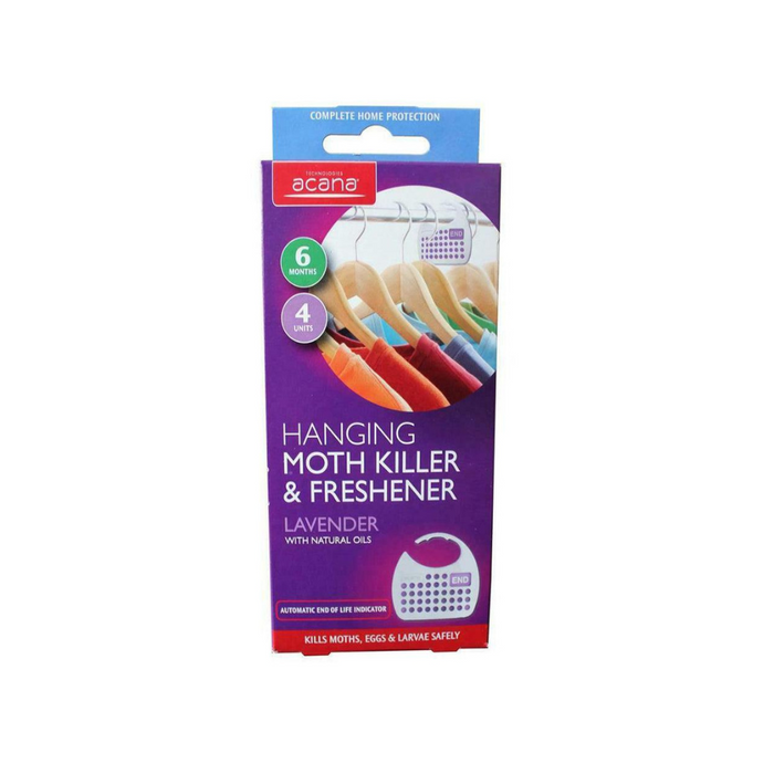 Acana Hanging Moth Killer and Lavender Freshener - Acana